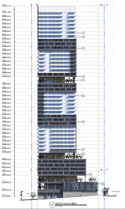North elevation