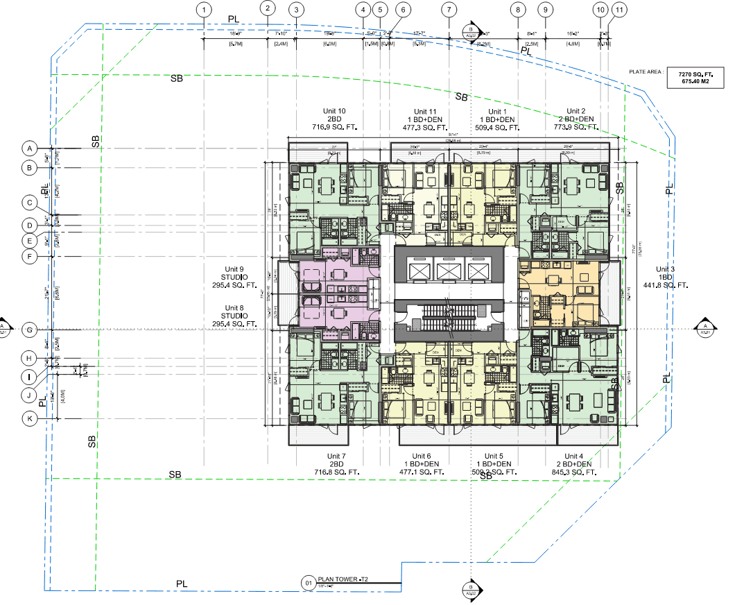 Typical floor plan