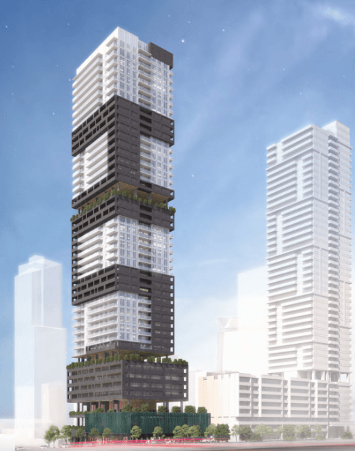 Street level perspective