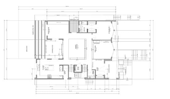 Upper floor plan