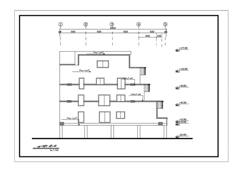 Completed facade detail