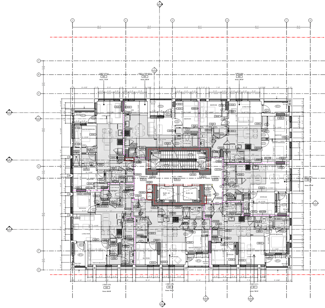 Typical floor plan